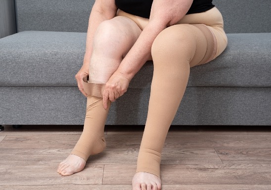 medias de compresión para lipedema